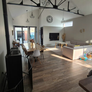 Loft individuel 5 pièces, 3 terrasses et garage 2 V.