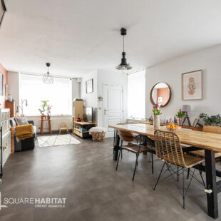 Wasquehal, Maison 2 chambres + bureau, cour et garage