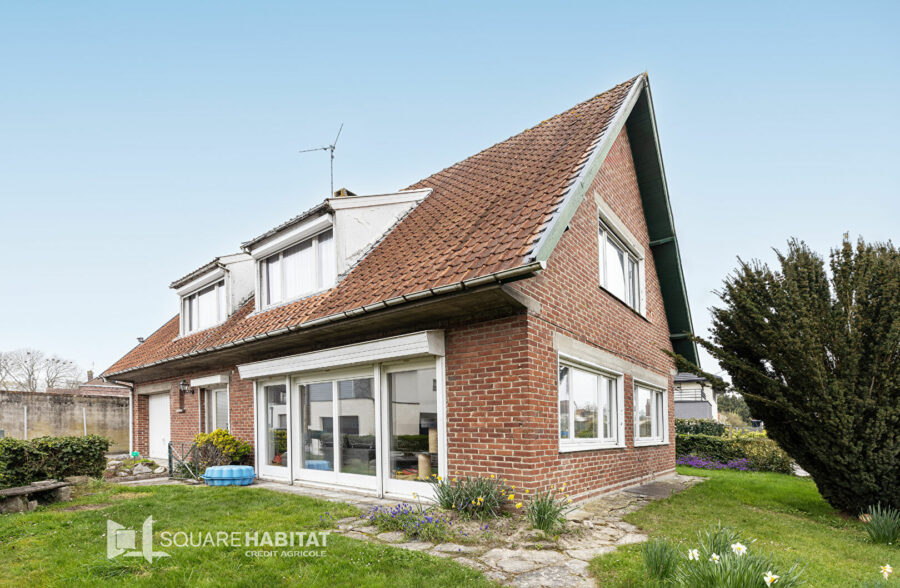 Baisieux – Maison individuelle 4 chambres – Jardin – Garage – 368 000 €