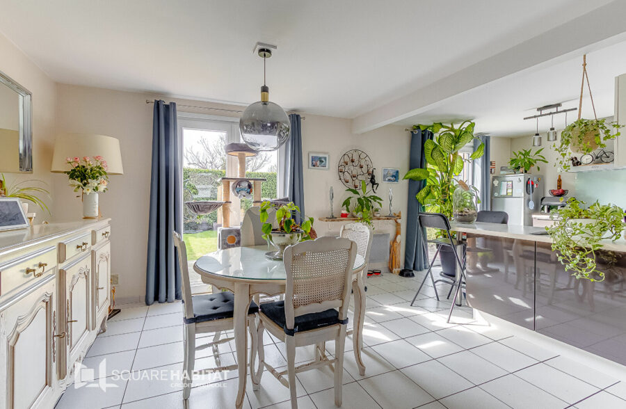 Maison 3 chambres garage  jardin sud-ouest secteur pont/monplaisir Marcq En Baroeul