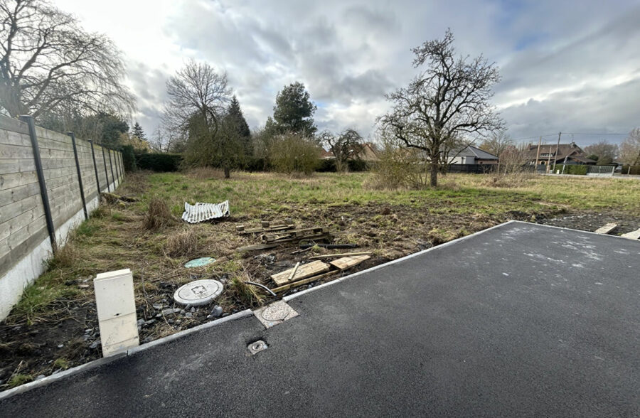 terrain 646m² proche A23 axe Lille Valenciennes