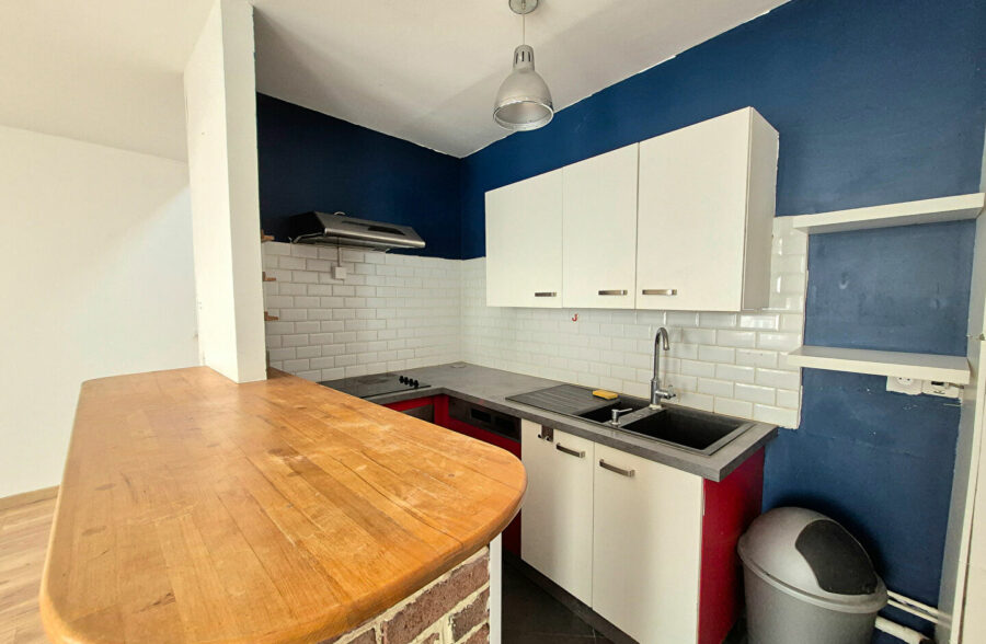 EXCLUSIVITÉ WAZEMMES – SAINT-MICHEL : CHARMANT T2 BIS EN TRIPLEX AVEC TERRASSE PRIVATIVE