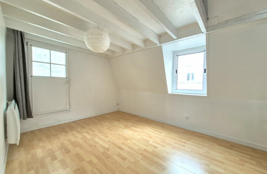 EXCLUSIVITÉ WAZEMMES – SAINT-MICHEL : CHARMANT T2 BIS EN TRIPLEX AVEC TERRASSE PRIVATIVE