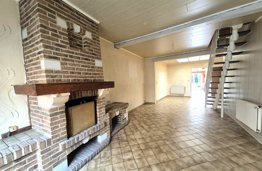 Halluin Centre – Maison – 2 chambres + bureau – Jardin