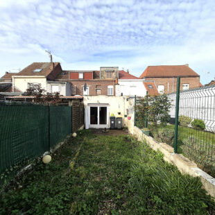 Halluin Centre – Maison – 2 chambres + bureau – Jardin