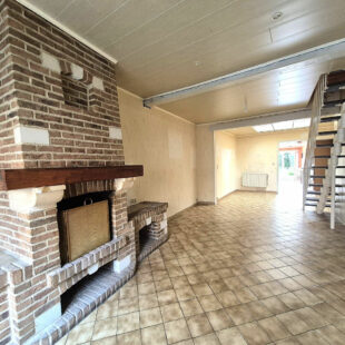 Halluin Centre – Maison – 2 chambres + bureau – Jardin