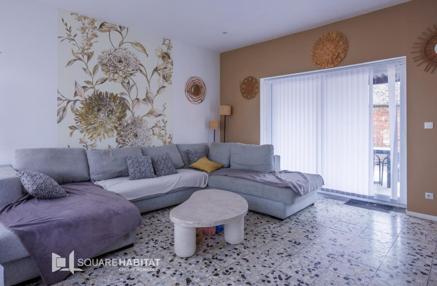 Maison individuelle 3 chambres, grange, jardin et garage