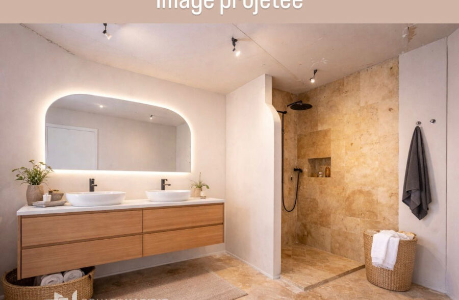 Maison individuelle 3 chambres, grange, jardin et garage