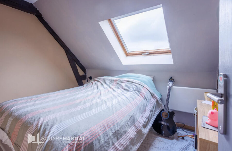 Maison individuelle 3 chambres, grange, jardin et garage