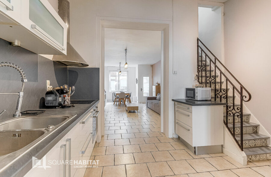 Maison de vile 4 chambres avec jardin