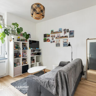 LILLE THEATRE SEBASTOPOL : T2 traversant de 32m² dernier étage