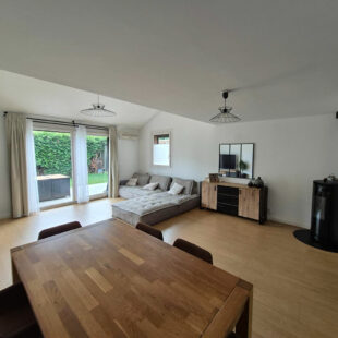 Maison de lotissement – Leers 3 chambres + suite parentale – jardin – garage + parking