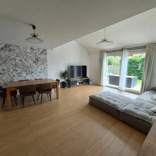 Maison de lotissement – Leers 3 chambres + suite parentale – jardin – garage + parking