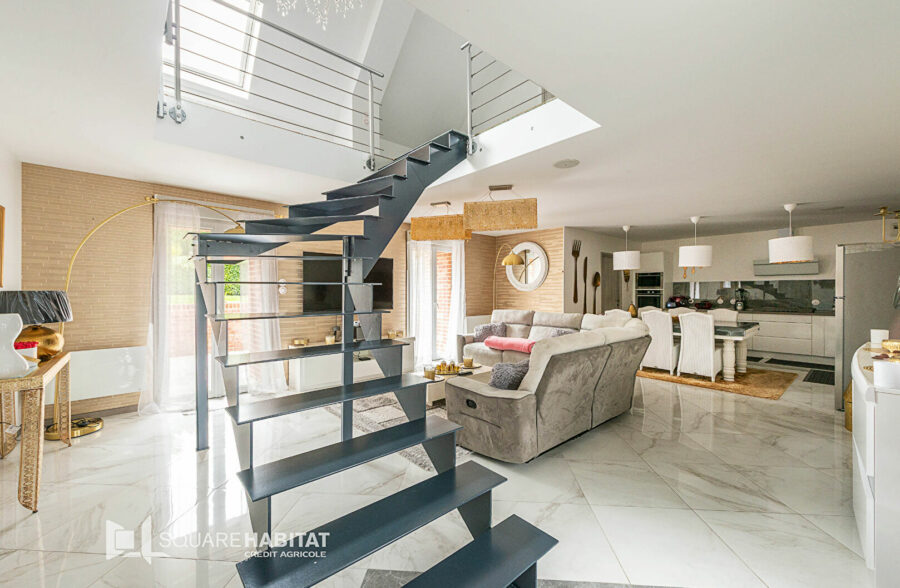 Maison individuelle semi plain pied + second logement