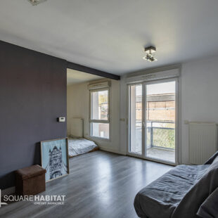 Type 2 de 41 m² avec balcon et parking – Résidence récente – Lille Moulins