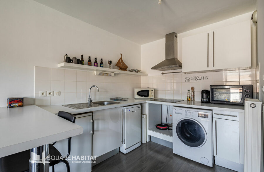 Type 2 de 41 m² avec balcon et parking – Résidence récente – Lille Moulins