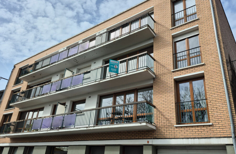 Appartement Lens 3 pièces avec balcon, cave et garage