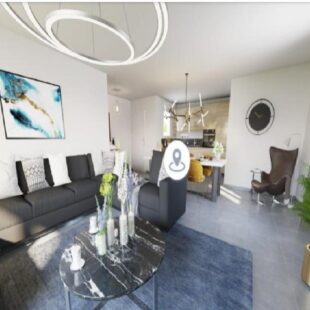 Plain-pied individuel – 3 chambres jardin garage