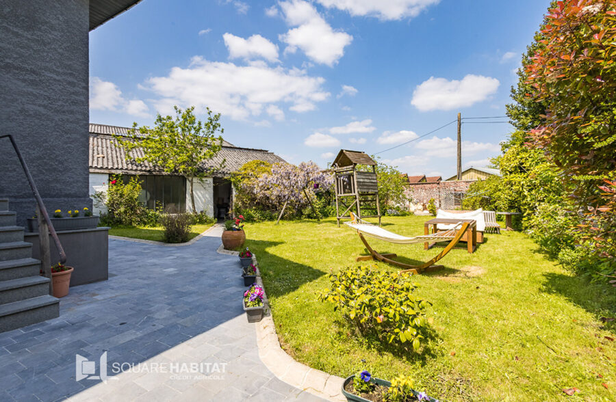 Maison 4 chambres jardin garage atelier