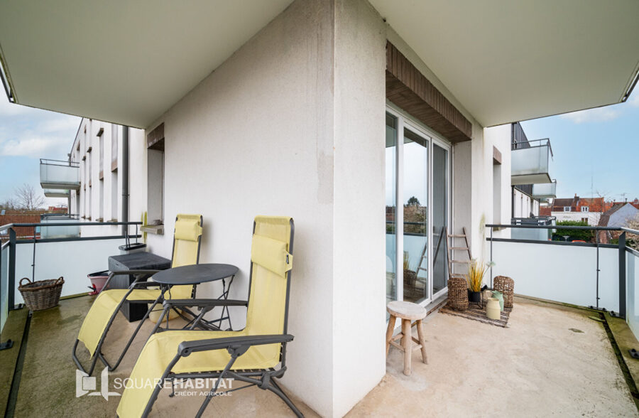 Appartement Ronchin 3 pièce(s) 72.50 m2 + 2 Places de parking