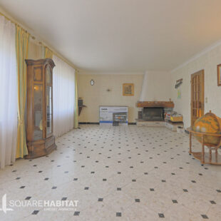 Maison individuelle, semi-plain pied 5 chambres, jardin et garage