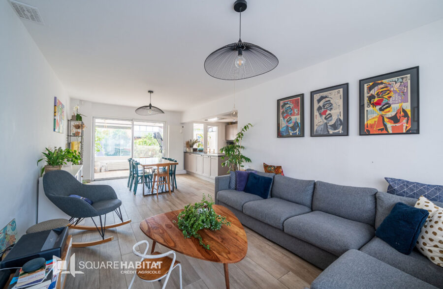 Maison Ronchin 3 chambres + bureau, 115 m2 habitables.