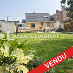 Superbe maison en semi plain-pied, 4chambres, jardin et garage <small> Sous compromis </small>