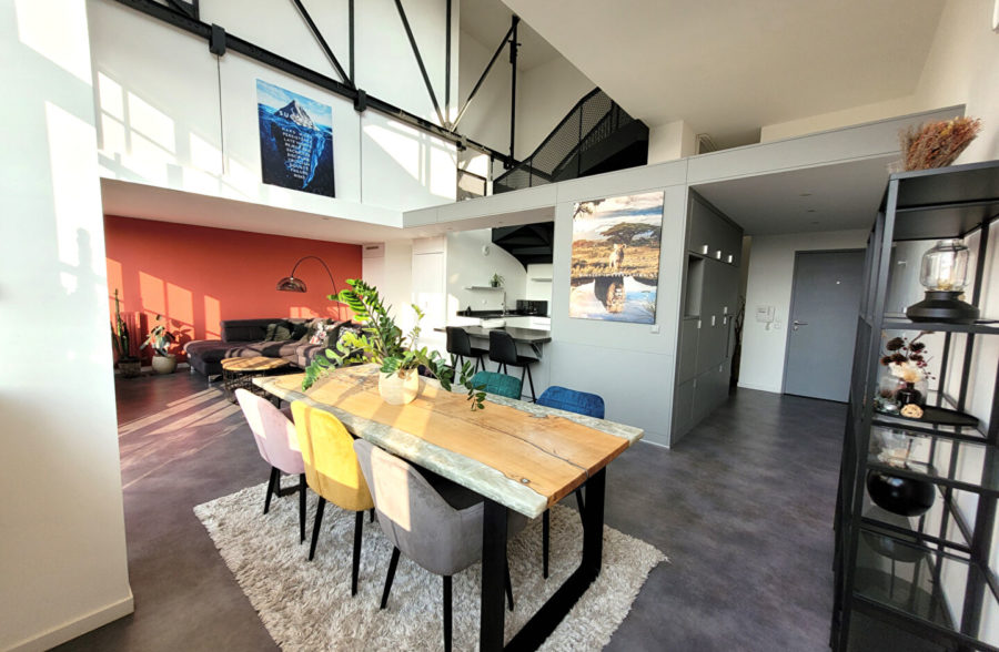 Wambrechies: Superbe Appartement type Loft 2 chambres, 2 places de parking,.