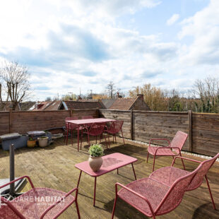 Appartement T3 en duplex + terrasse ensoleillée