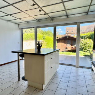 Plain pied semi individuel  4chs + jardin + double garage