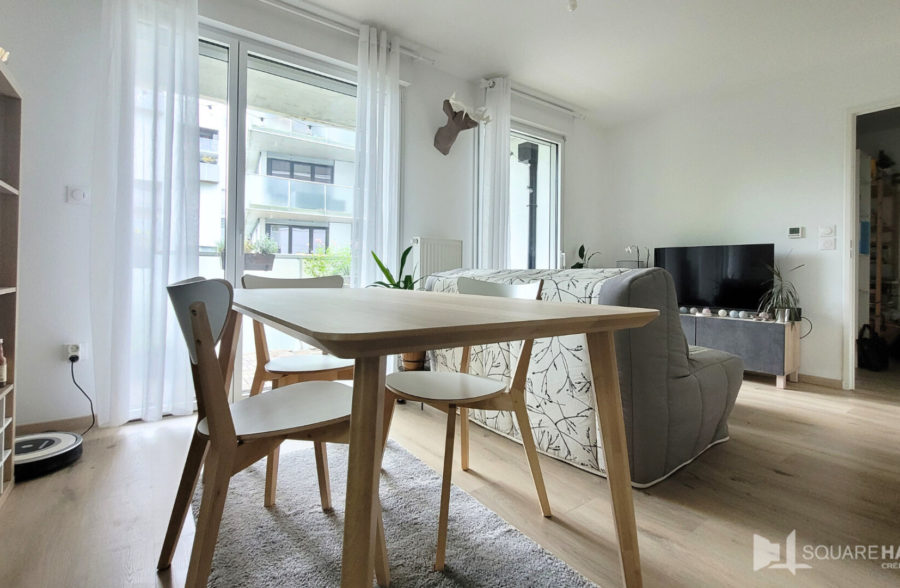 LILLE SAINT-MAURICE PELLEVOISIN – APPARTEMENT T2 48m² AVEC PARKING ET BALCON – VENDU LOUE