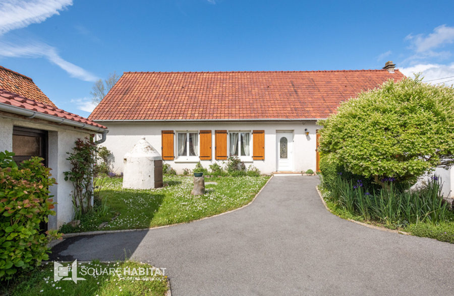 Belle maison individuelle de plain-pied à 5 minutes d’Etaples-sur-mer.