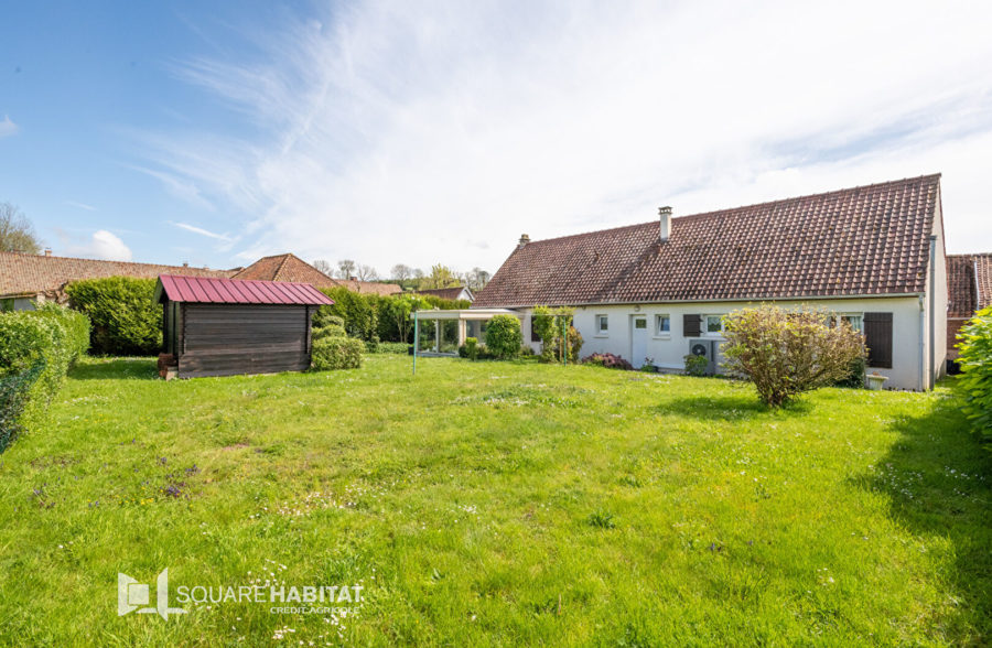 Belle maison individuelle de plain-pied à 5 minutes d’Etaples-sur-mer.