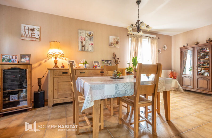 Belle maison individuelle de plain-pied à 5 minutes d’Etaples-sur-mer.