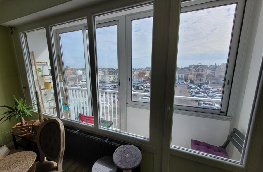 Exclusivité !! Berck Plage , appartement 2 chambres ,2nd étage vue mer , EXPO Sud  !!