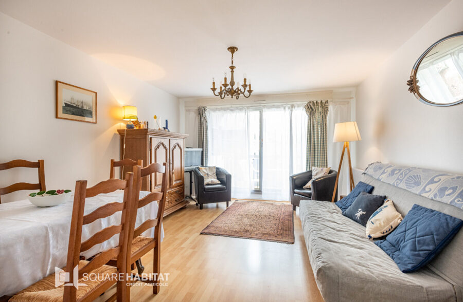 Appartement  T2 Le Touquet Paris Plage  – Vue latérale mer!