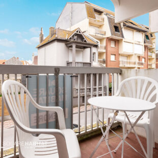 Appartement  T2 Le Touquet Paris Plage  – Vue latérale mer!