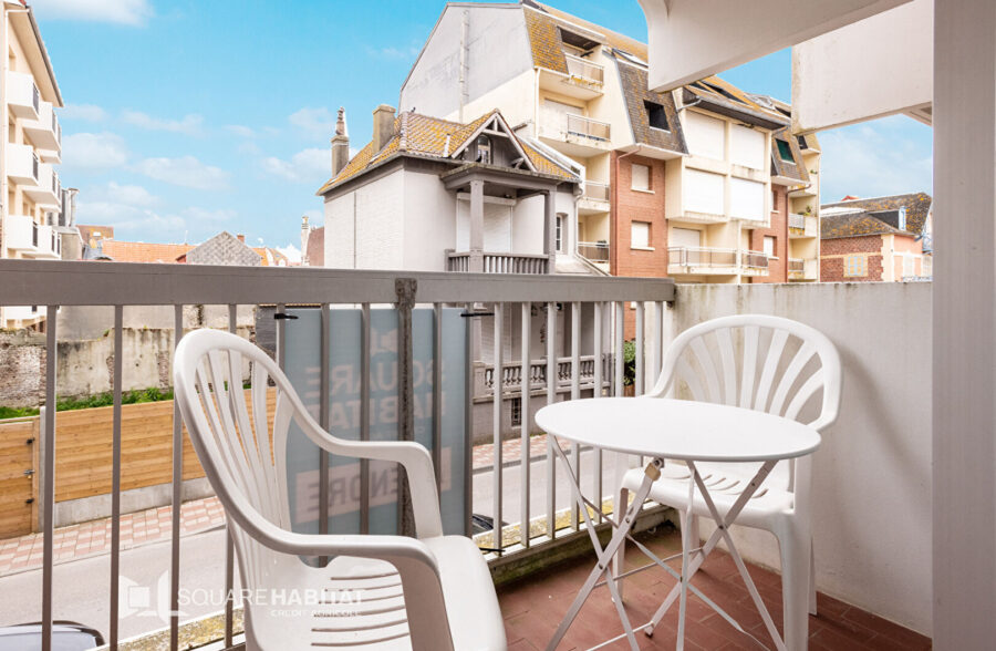 Appartement  T2 Le Touquet Paris Plage  – Vue latérale mer!