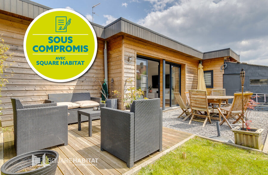 VENDUE- Maison avec une très belle rénovation – 3 chambres – jardin – garage <small> Sous compromis </small>