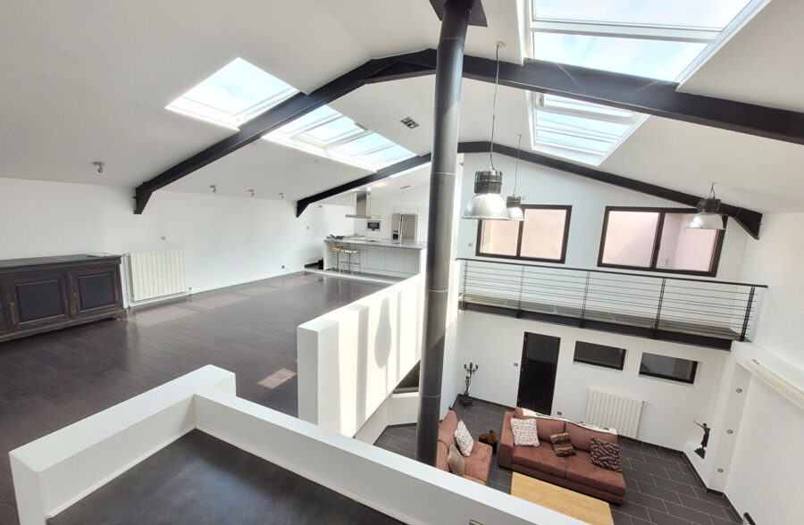 LOFT 168 m² habitables, terrasse