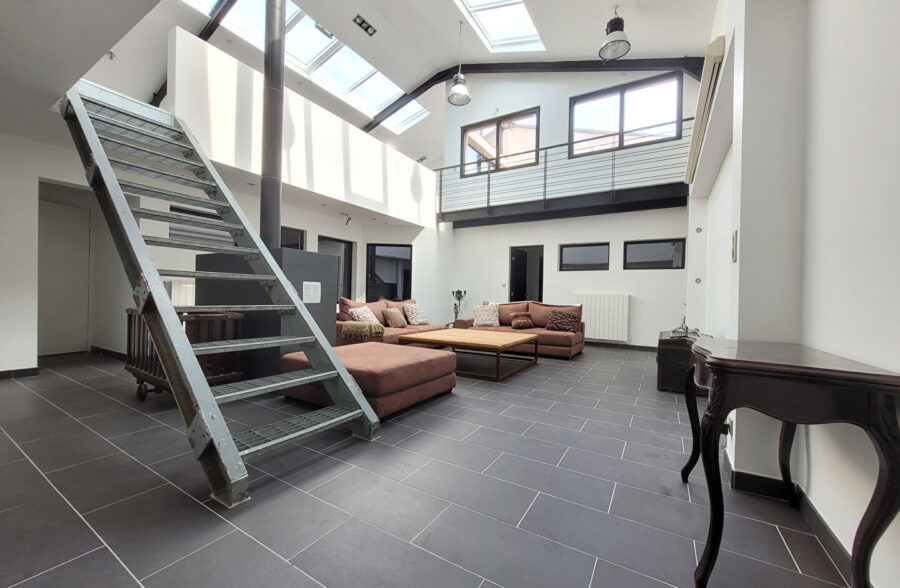 LOFT 168 m² habitables, terrasse