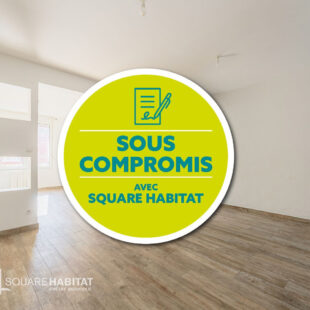 Maison 93m² ,3 chambres, cour  Sous compromis 