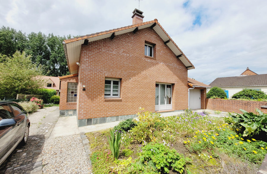 Maison Individuelle en brique avec garage et jardin sur Béthune