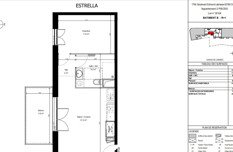 Appartement a partir de 228 500 €