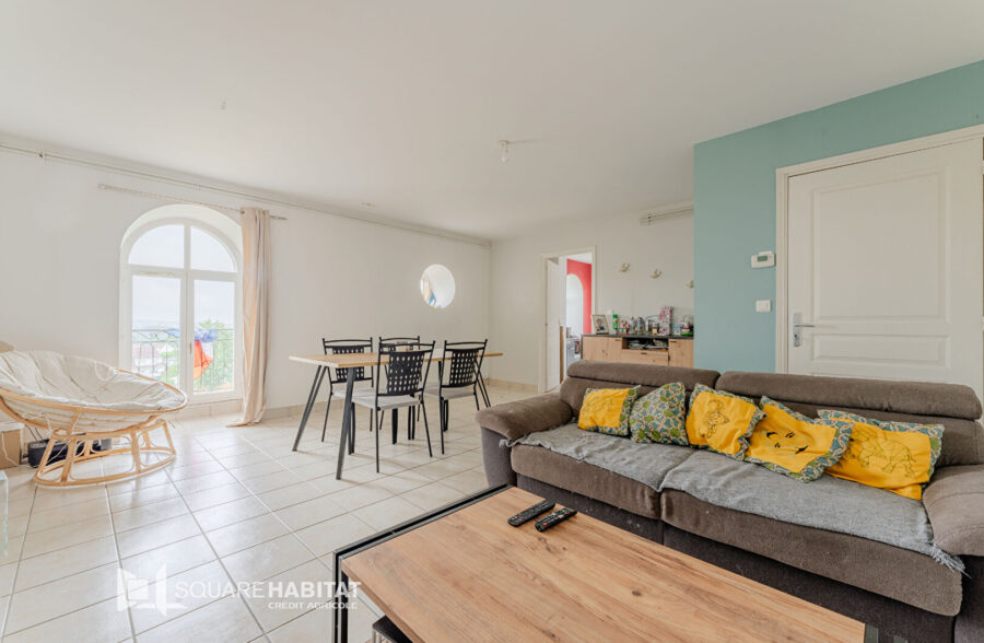APPARTEMENT  T3 vendu loué: