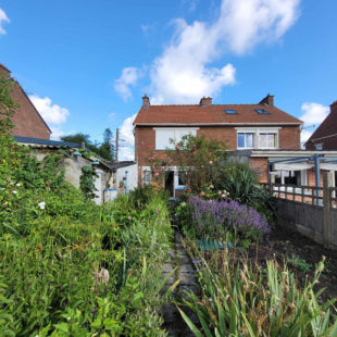 Maison de résidence en impasse, 3 chambres, jardin et garage.