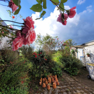 Maison de résidence en impasse, 3 chambres, jardin et garage.