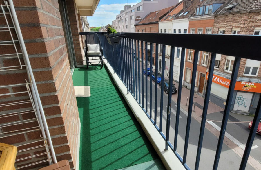 LILLE GAMBETTA – T3 de 72,50 m² avec balcon, parking et cave