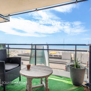 Appartement T2 idéalement situé en front de mer de Merlimont Plage