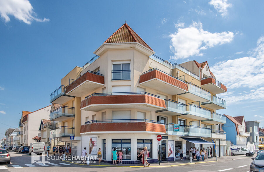 Appartement T2 idéalement situé en front de mer de Merlimont Plage